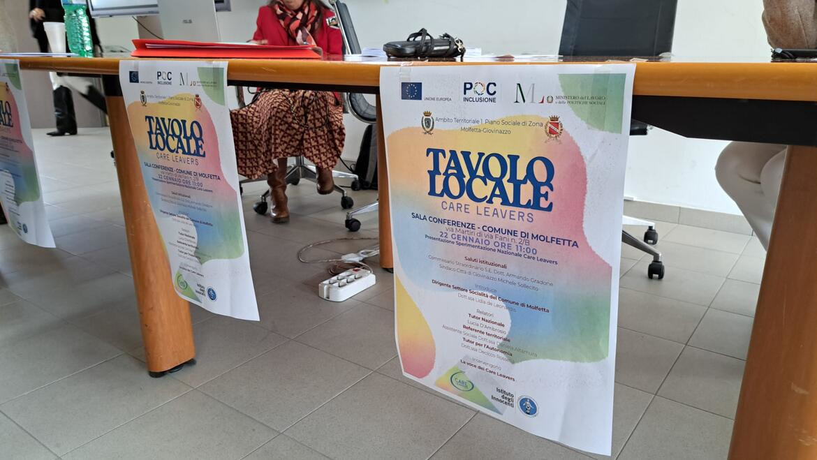 presentazione care leavers