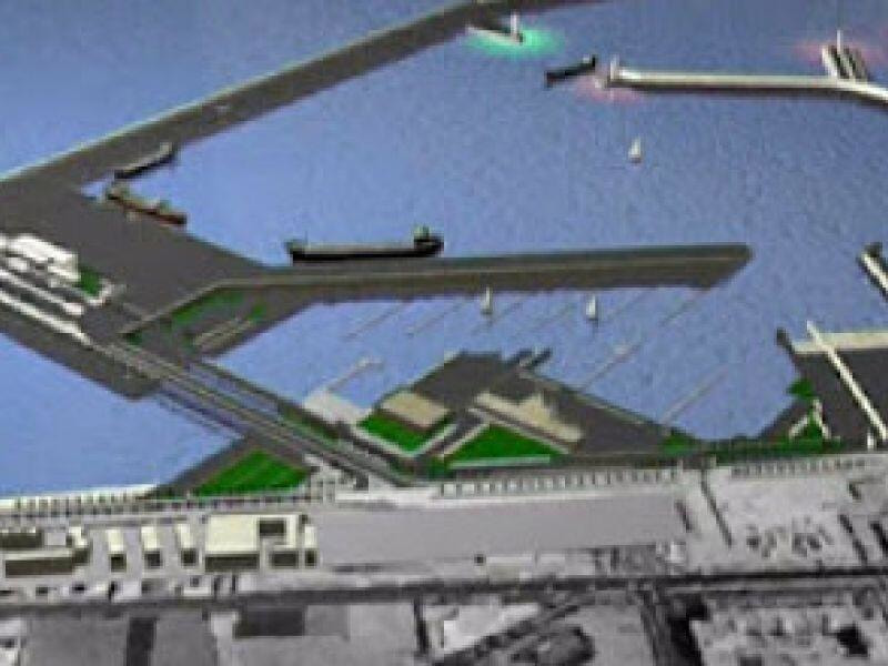 Progetto nuovo porto commerciale