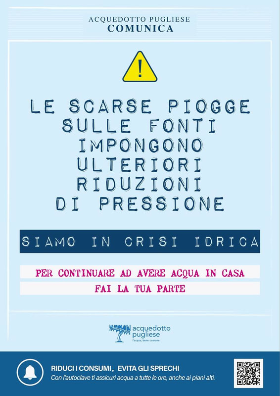 Crisi Idrica - Fonti sempre più in sofferenza. L’appello di Aqp Crisi Idrica - Fonti sempre più in sofferenza. L’appello di Aqp