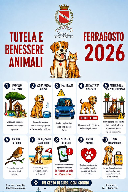 Tutela e benessere animale - Ferragosto 2026