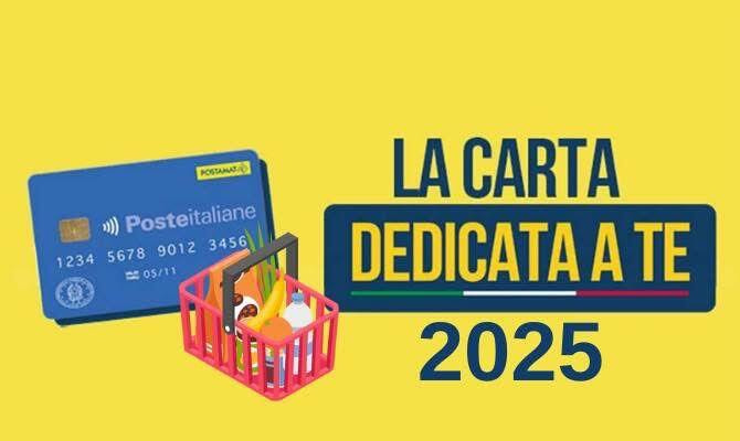 Carta Dedicata a Te 2025. Pubblicata la graduatoria Inps per i beneficiari di Molfetta
