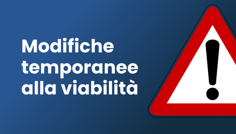 Modifiche alla viabilità per lavori scavi elettrici