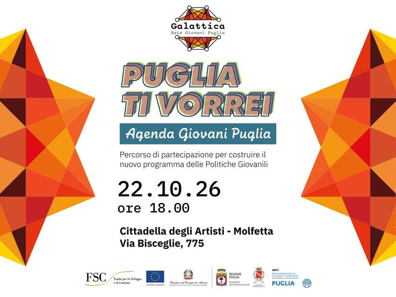 Incontro Puglia ti vorrei - Agenda Giovani Puglia
